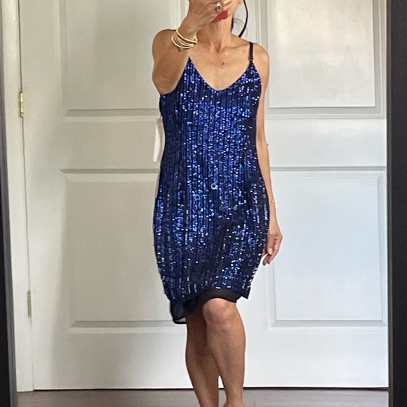 Adelyn Rae Dresses & Skirts - Adelyn Rae Sequin Dress size S NWT